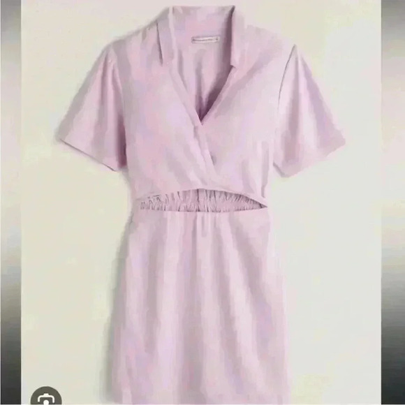 Abercrombie & Fitch Women's Pink and Purple Dress - Picture 1 of 10